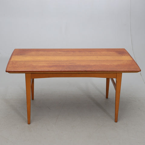 DINING TABLE/COFFEE TABLE, teak, 1950s/60s.