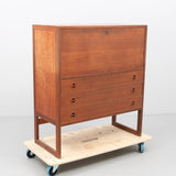 Teak Secretary desk, "Varié", Ikea, 1960s. ARNE WAHL IVERSEN