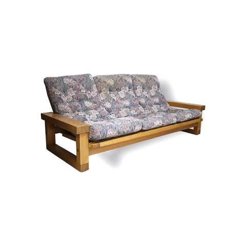 3 seater Pine Sofa, from the Patron series 1974, CHRISTER LUNDEN. Broby New Furniture, Sunne.