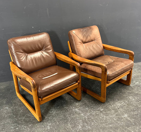 2 Teak  HOLSTEBRO ARMCHAIRS.