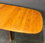 SOLID TEAK EXTENDABLE DINING TABLE (2 LEAVES)