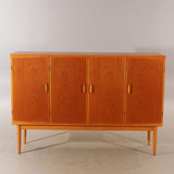 Teak/Beech SIDEBOARD, mid-20th century.