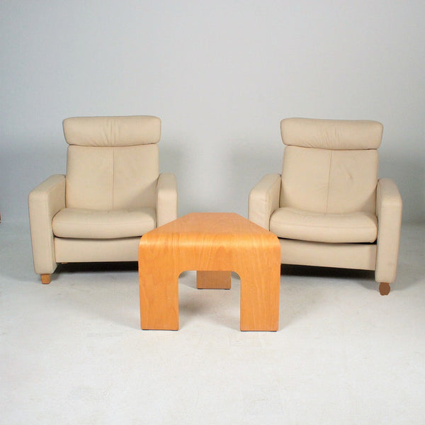 Set of 2 armchairs with relax function - Stressless/Ekornes.