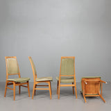 BERTIL FRIDHAGEN. A set of 4 OAK chairs, Bodafors.