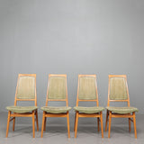 BERTIL FRIDHAGEN. A set of 4 OAK chairs, Bodafors.