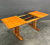 SOLID TEAK DINING TABLE,SILKEBORG