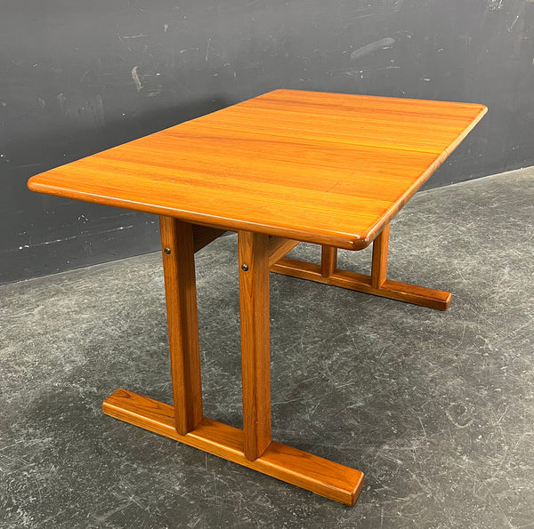 SOLID TEAK DINING TABLE,SILKEBORG