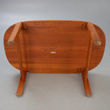 SOLID TEAK COFFEE TABLE,  Niels Bach , Denmark  1960s