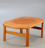 SOLID TEAK COFFEE TABLE,  Niels Bach , Denmark  1960s