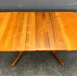 SOLID TEAK DINING TABLE ,  GLOSTRUP