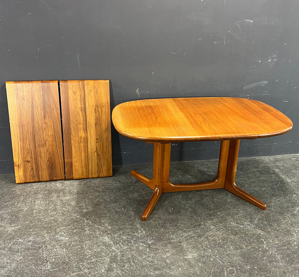 SOLID TEAK DINING TABLE ,  GLOSTRUP