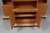 A set of 3 teak bookcases, 1960/1970's.