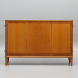 A Swedish Modern sideboard TEAK AND MAHOGANY COMBINATION , 1940s/50s.