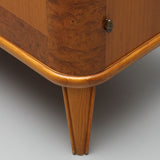 A Swedish Modern sideboard TEAK AND MAHOGANY COMBINATION , 1940s/50s.