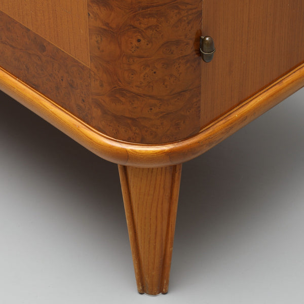 A Swedish Modern sideboard TEAK AND MAHOGANY COMBINATION , 1940s/50s.