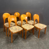 NIELS KOEFOED. 6 CHAIRS TEAK CHAIRS  NIELS KOEFOED.