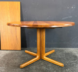 SOLID TEAK EXTENDABLE DINING TABLE