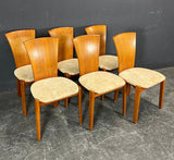 6 solid teak CHAIRS by NIELS KOEFOED