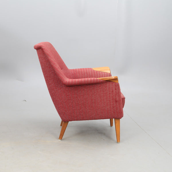 A sofa and armchair, by the Andersson brothers, Ekenässjön, 1950/60s.