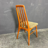 4 TEAK DINING CHAIRS BY NIELS KOEFOED.