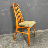 4 TEAK DINING CHAIRS BY NIELS KOEFOED.