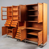 Cupboard/ wall unit, teak, 1970s, Denmark.