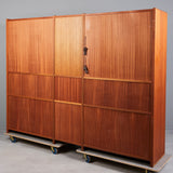 Cupboard/ wall unit, teak, 1970s, Denmark.