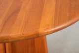 Round dining table Denmark,  2nd half of the 20th . by  Glostrup