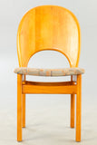 4 TEAK dining room chair, Denmark, 1960s. By Glostrup furniture factory