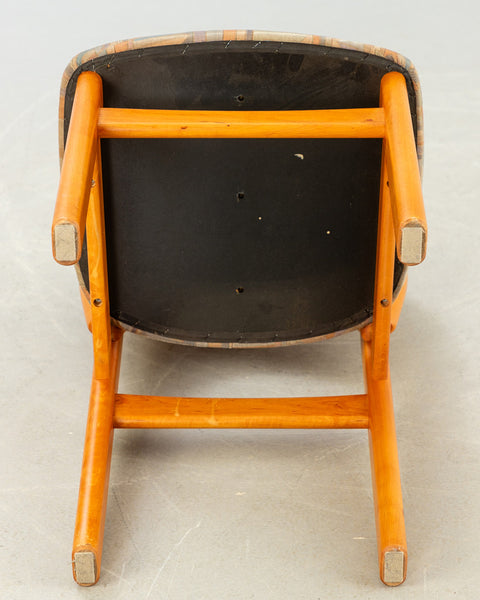 4 TEAK dining room chair, Denmark, 1960s. By Glostrup furniture factory