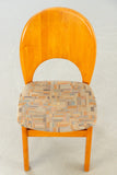 4 TEAK dining room chair, Denmark, 1960s. By Glostrup furniture factory
