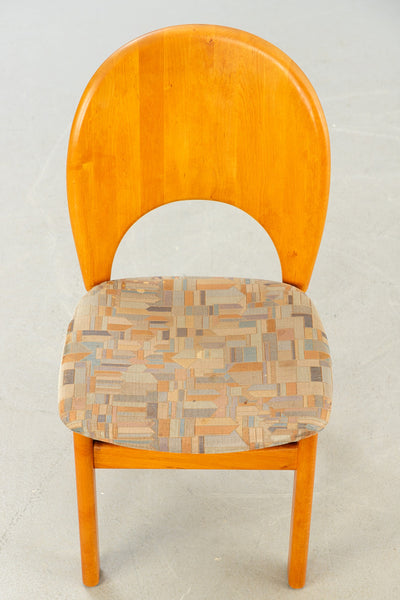 4 TEAK dining room chair, Denmark, 1960s. By Glostrup furniture factory
