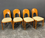 4 TEAK DINING CHAIRS BY KOEFOED