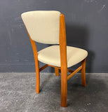 6 TEAK DINING CHAIRS