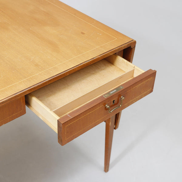 Teak Table / Desk with flaps, 50's