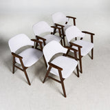Danish dark stained Arm Chairs