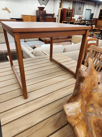 Square Teak end table