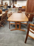 Teak dining table