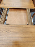 Teak dining table