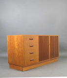 Sideboard of the 1960s in Teak by DeWe, Deutsche Werkstätten