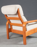 Armchair / Lounge armchair, Teak