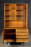 Bookshelf with cabinet, Teak