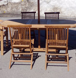 Solid Teak Outdoor Folding Chairs