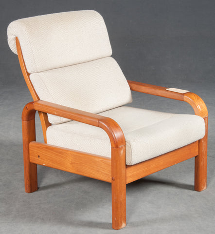 Armchair / Lounge armchair, Teak