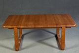 Solid Teak 2" top massive Coffee table.*