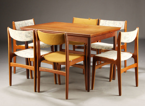 Teak Dining Table with dutch leaves