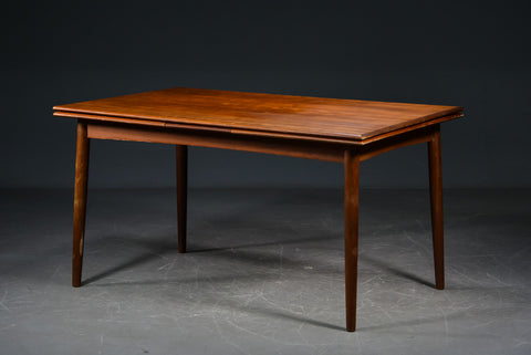 Teak Dining Table With Pull Out