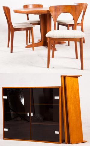 Round Teak Dining Table