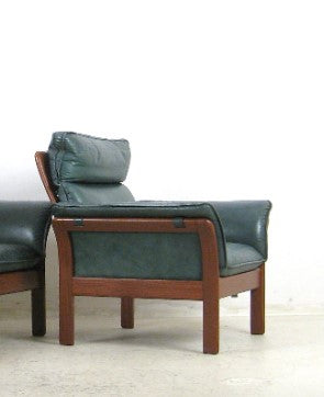 Leather armchair from Dreipunkt