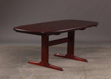 Skovby dining table, mahogany, model SM15.